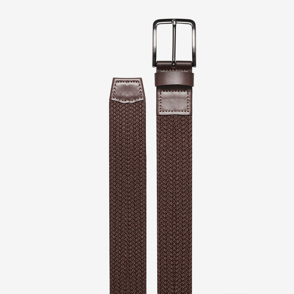Cinto Trançado Café c/ Elástico