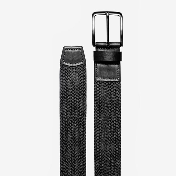 Cinto Trançado Preto c/ Elástico